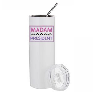 Madam President Kamala Harris 2024 Stainless Steel Tumbler