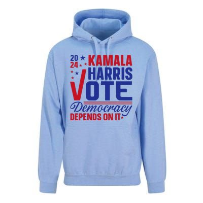 Madam President Kamala Harris 2024 Unisex Surf Hoodie