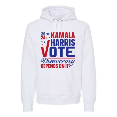 Madam President Kamala Harris 2024 Premium Hoodie