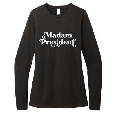 Madam President Kamala Harris Madam President Gift Womens CVC Long Sleeve Shirt