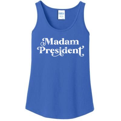 Madam President Kamala Harris Madam President Gift Ladies Essential Tank