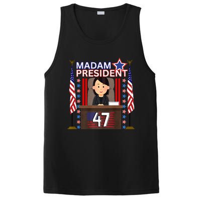 Madam President Kamala Harris 47th President Potus Premium PosiCharge Competitor Tank