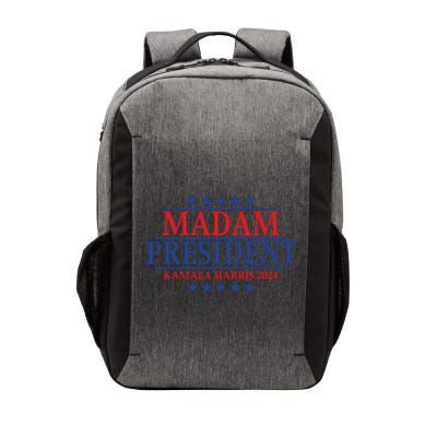 Madam President Kamala Harris 2024 Vote Democrat Beat Trump Vector Backpack