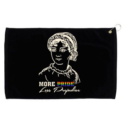 More Pride Less Prejudice Lgbt Gay Proud Ally Pride Month Grommeted Golf Towel