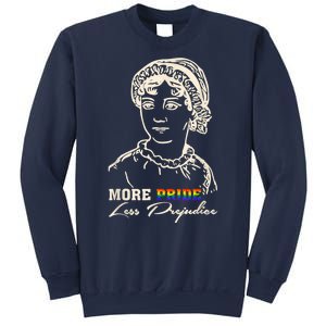 More Pride Less Prejudice Lgbt Gay Proud Ally Pride Month Sweatshirt