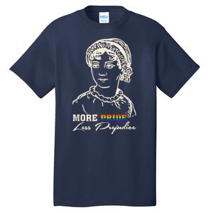 More Pride Less Prejudice Lgbt Gay Proud Ally Pride Month Tall T-Shirt