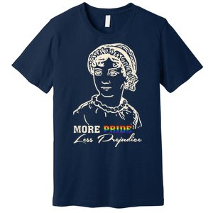 More Pride Less Prejudice Lgbt Gay Proud Ally Pride Month Premium T-Shirt