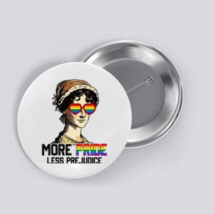 More Pride Less Prejudice Lgbt Gay Proud Ally Pride Month Button