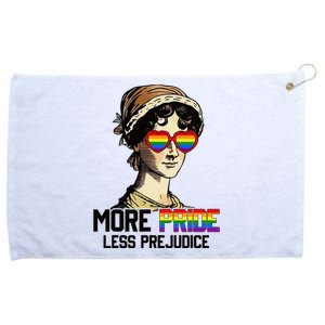 More Pride Less Prejudice Lgbt Gay Proud Ally Pride Month Grommeted Golf Towel