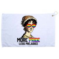 More Pride Less Prejudice Lgbt Gay Proud Ally Pride Month Grommeted Golf Towel