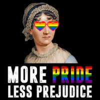 More Pride Less Prejudice Pride Month Pom Pom 12in Knit Beanie