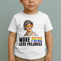 More Pride Less Prejudice Pride Month Toddler T-Shirt