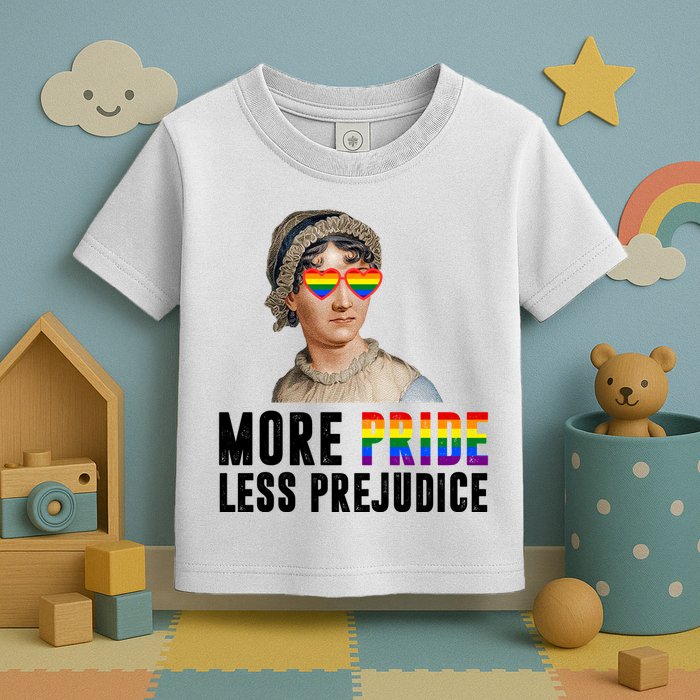 More Pride Less Prejudice Pride Month Toddler T-Shirt