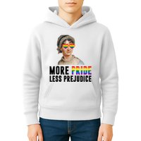 More Pride Less Prejudice Pride Month Kids Hoodie
