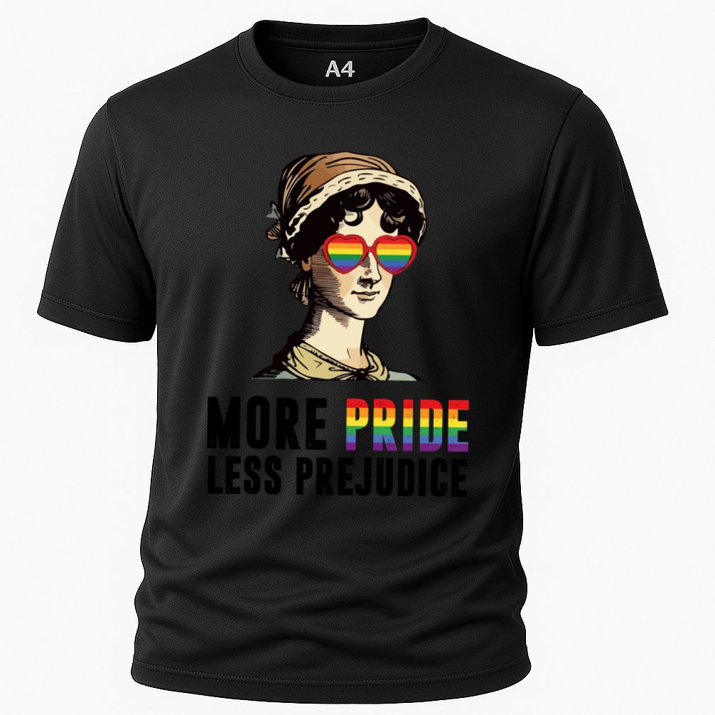 More Pride Less Prejudice Lgbt Gay Proud Ally Pride Month Performance Shirt
