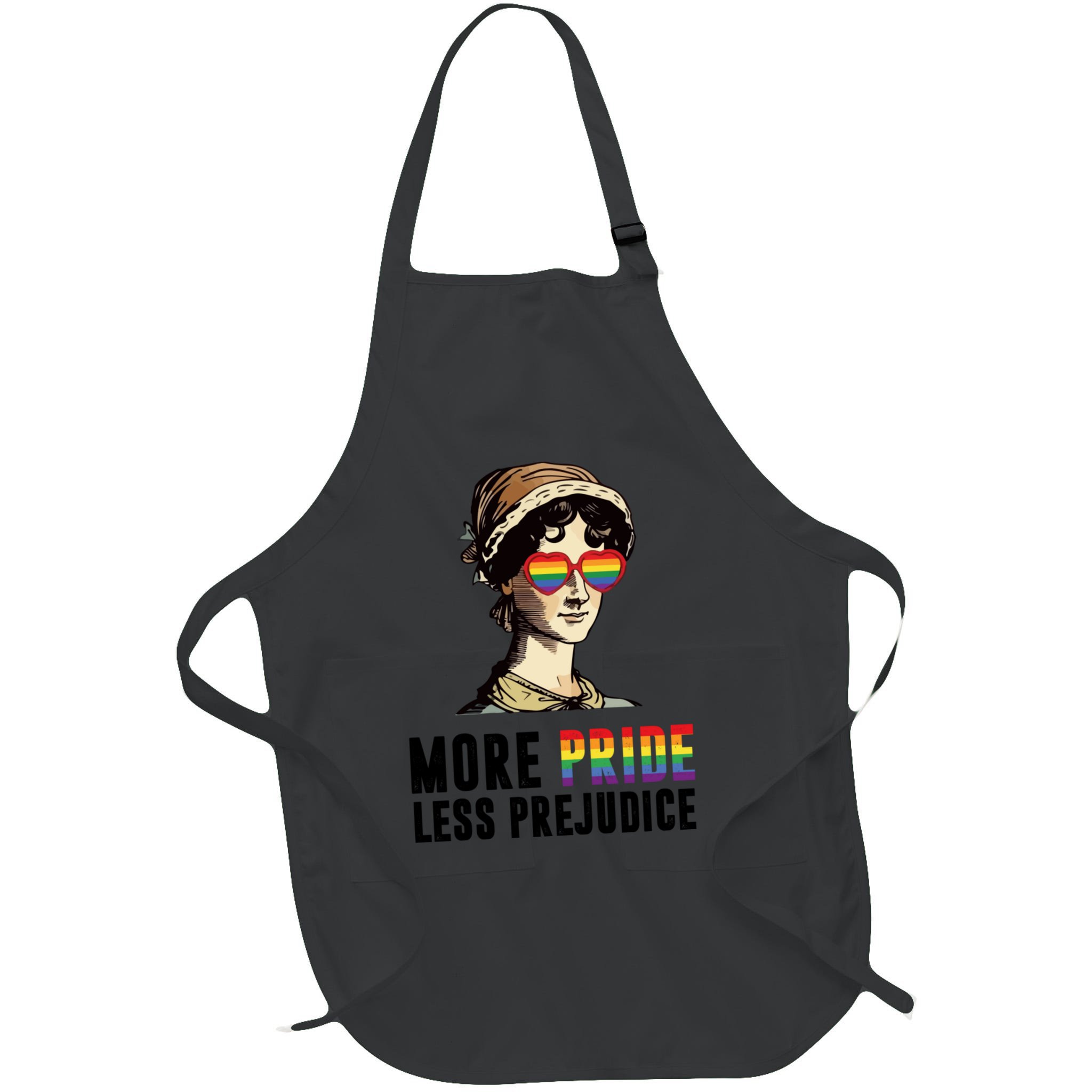 More Pride Less Prejudice Lgbt Gay Proud Ally Pride Month Apron