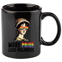 More Pride Less Prejudice Lgbt Gay Proud Ally Pride Month 11oz C Handle Ceramic Mug