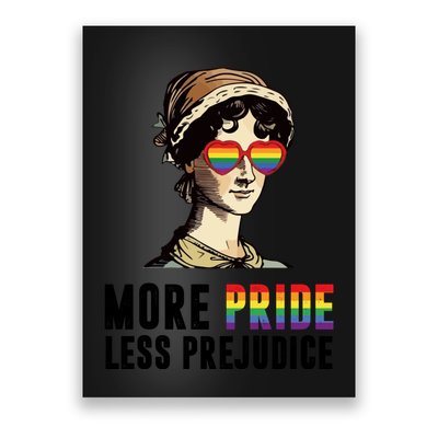 More Pride Less Prejudice Lgbt Gay Proud Ally Pride Month Poster