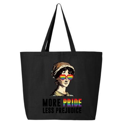 More Pride Less Prejudice Lgbt Gay Proud Ally Pride Month 25L Jumbo Tote
