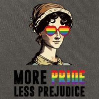 More Pride Less Prejudice Lgbt Gay Proud Ally Pride Month Cotton Canvas Backpack