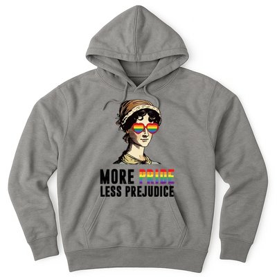 More Pride Less Prejudice Lgbt Gay Proud Ally Pride Month Hoodie