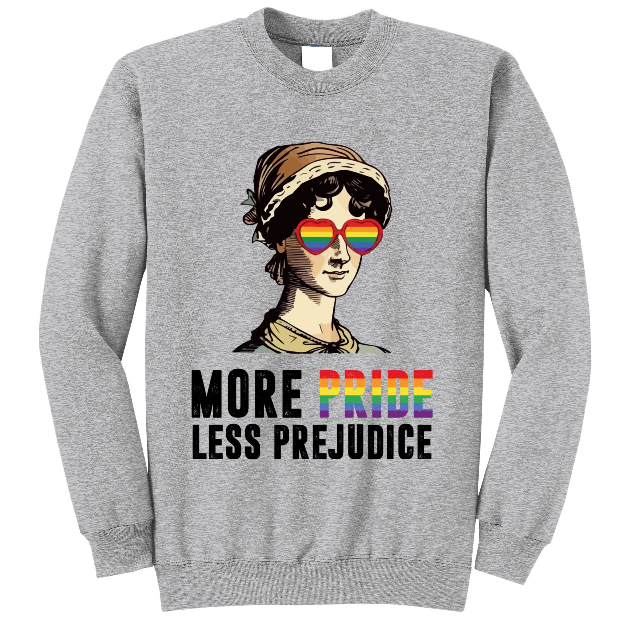 More Pride Less Prejudice Lgbt Gay Proud Ally Pride Month Sweatshirt