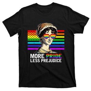 More Pride Less Prejudice Lgbt Gay Proud Ally Pride Month T-Shirt