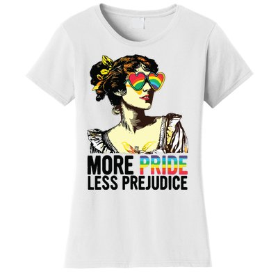 More Pride Less Prejudice Lgbt Pride Month More Pride Women's T-Shirt