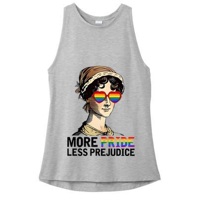 More Pride Less Prejudice Ladies PosiCharge Tri-Blend Wicking Tank