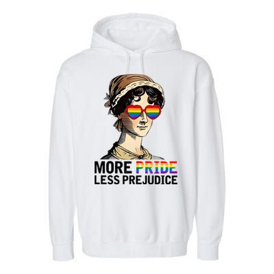 More Pride Less Prejudice Garment-Dyed Fleece Hoodie