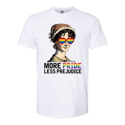 More Pride Less Prejudice Softstyle CVC T-Shirt