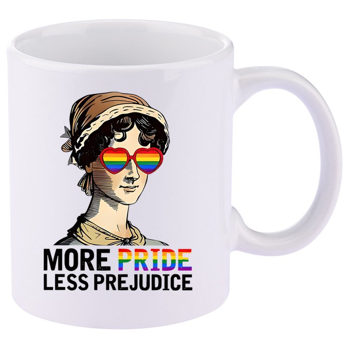 More Pride Less Prejudice 11oz C Handle Ceramic Mug