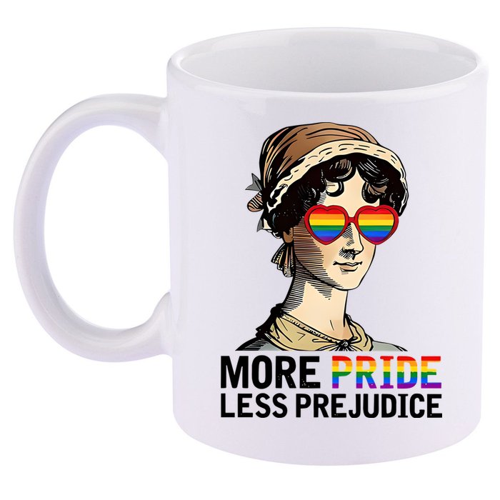 More Pride Less Prejudice 11oz C Handle Ceramic Mug