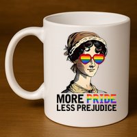 More Pride Less Prejudice 11oz C Handle Ceramic Mug
