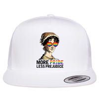 More Pride Less Prejudice Flat Bill Trucker Hat
