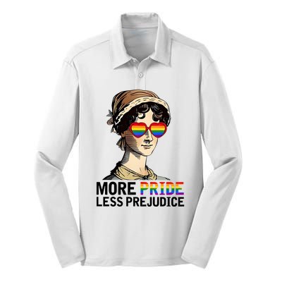 More Pride Less Prejudice Silk Touch Performance Long Sleeve Polo