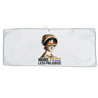 More Pride Less Prejudice Large Microfiber Waffle Golf Towel