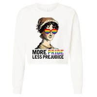 More Pride Less Prejudice Cropped Pullover Crew