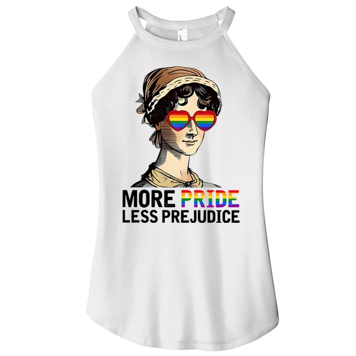 More Pride Less Prejudice Women's Perfect Tri Rocker Tank