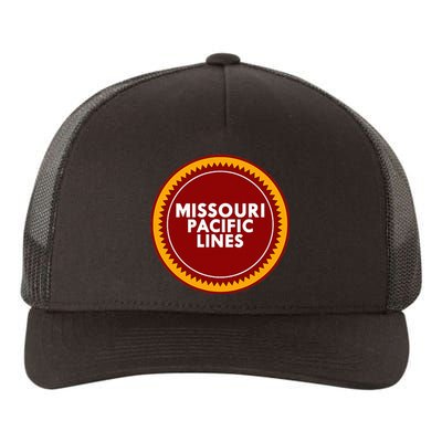 Missouri Pacific Lines Railroad Logo Vintage Railroad Train Yupoong Adult 5-Panel Trucker Hat