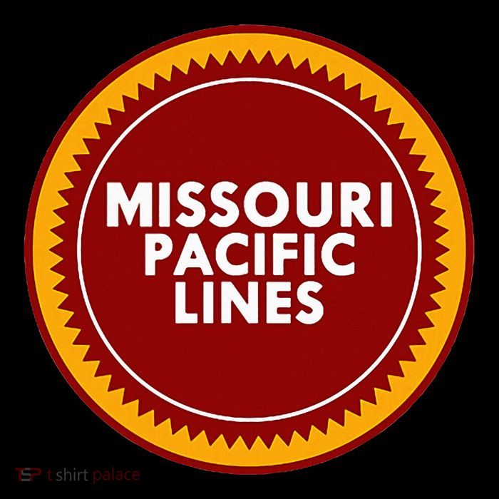 Missouri Pacific Lines Railroad Logo Vintage Railroad Train Flatbill Hat