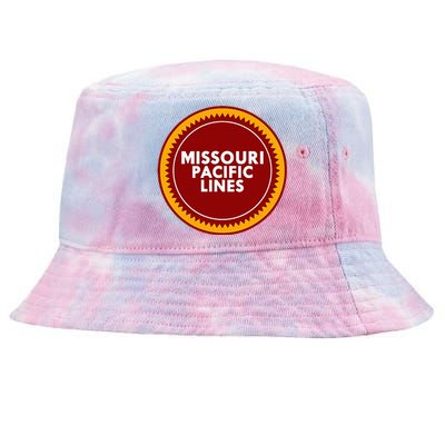 Missouri Pacific Lines Railroad Logo Vintage Railroad Train Tie-Dyed Bucket Hat