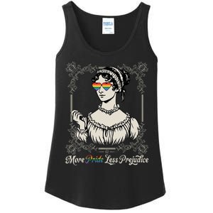 More Pride Less Prejudice Lgbt Rights Ladies Essential Tank