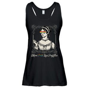 More Pride Less Prejudice Lgbt Rights Ladies Essential Flowy Tank