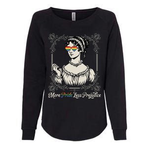 More Pride Less Prejudice Lgbt Rights Womens California Wash Sweatshirt