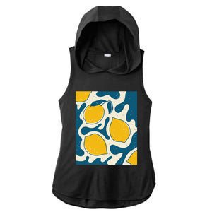 Matisse Painting Limon Aesthetic Art Earthy Abstract Autumn Ladies PosiCharge Tri-Blend Wicking Draft Hoodie Tank