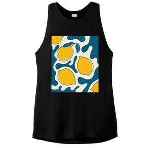 Matisse Painting Limon Aesthetic Art Earthy Abstract Autumn Ladies PosiCharge Tri-Blend Wicking Tank