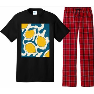 Matisse Painting Limon Aesthetic Art Earthy Abstract Autumn Pajama Set