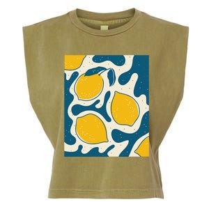 Matisse Painting Limon Aesthetic Art Earthy Abstract Autumn Garment-Dyed Women's Muscle Tee