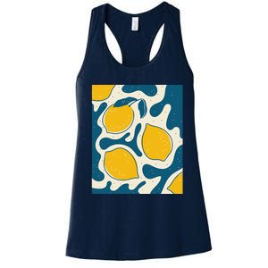 Matisse Painting Limon Aesthetic Art Earthy Abstract Autumn Women's Racerback Tank